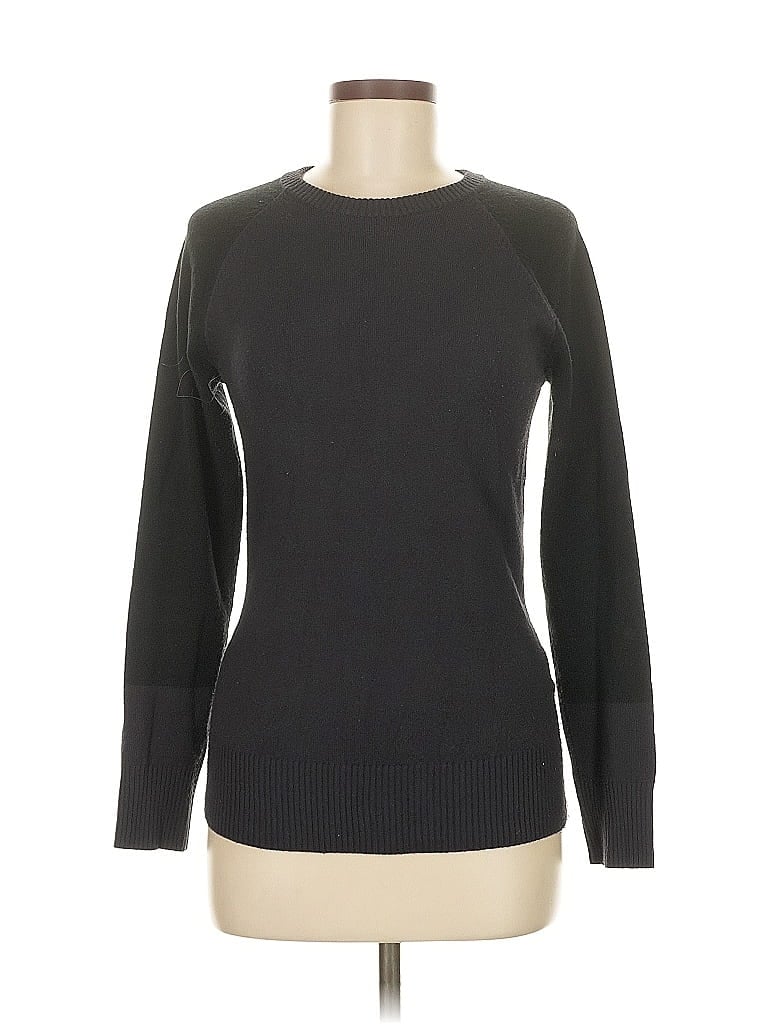 Pre-owned French Connection Pullover Sweater In Black