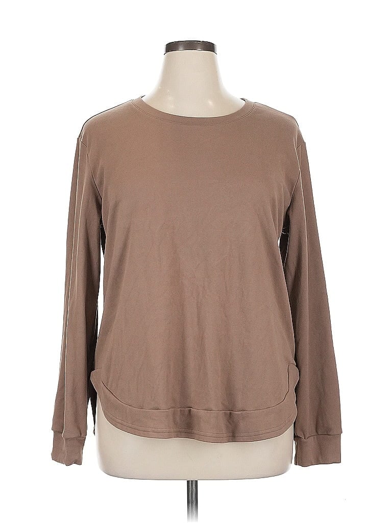 Pre-owned Unbranded Pullover Sweater In Brown