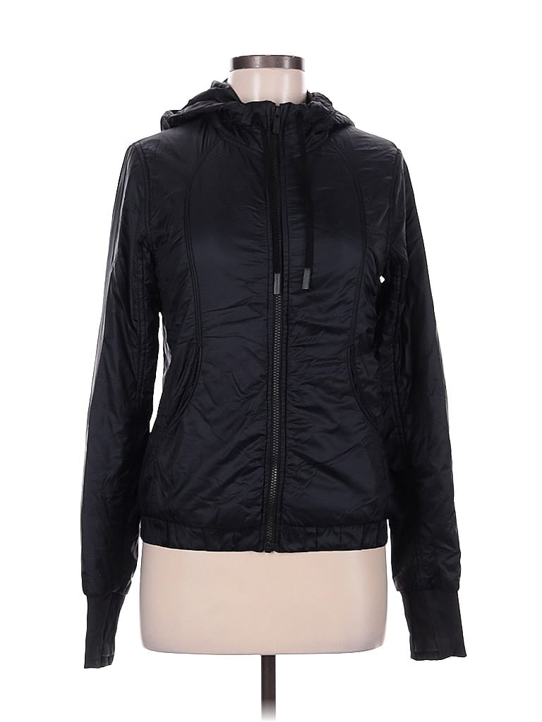 Pre-owned Lululemon Athletica Jacket In Black