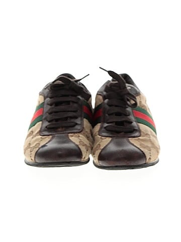 Gucci GG Monogram Canvas Sneakers (view 2)
