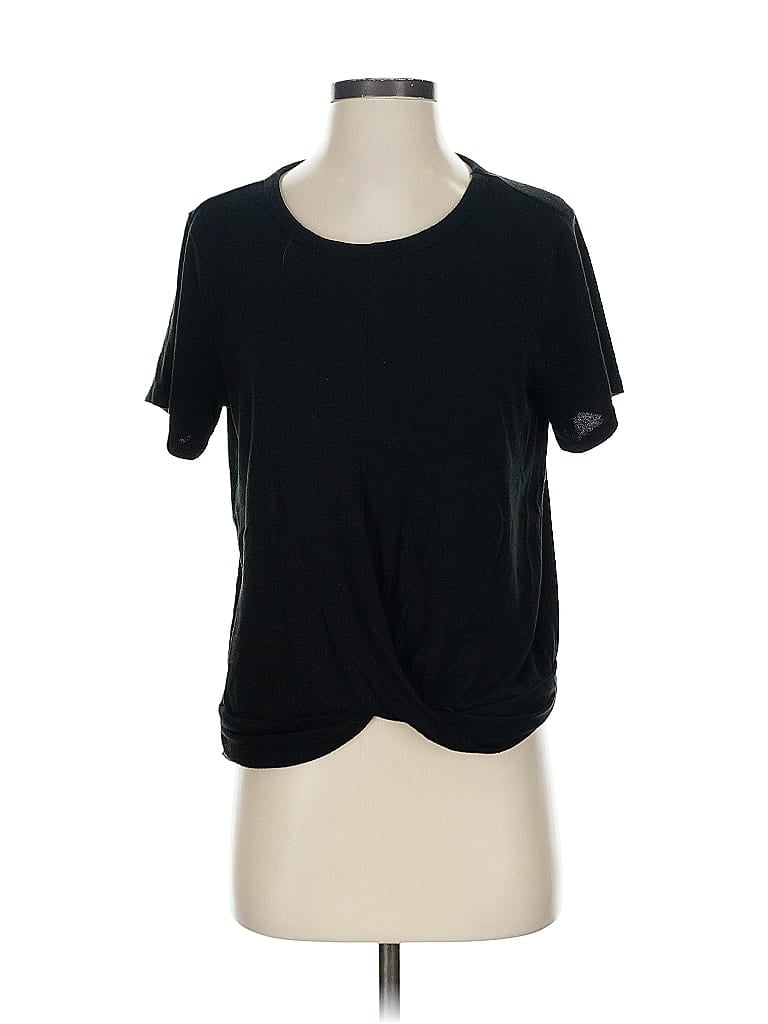 Pre-owned Gap Short Sleeve T-shirt In Black