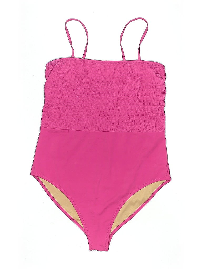 Pre-owned Old Navy One Piece Swimsuit In Pink