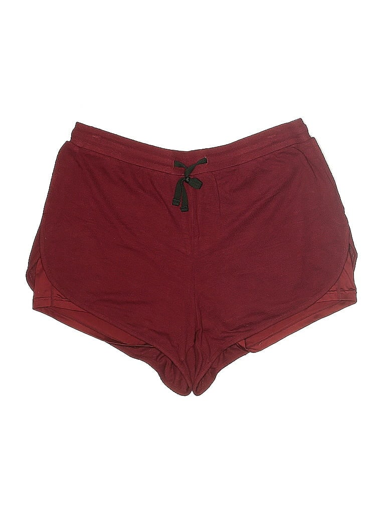ZYIA ACTIVE Pre-owned Athletic Shorts In Burgundy