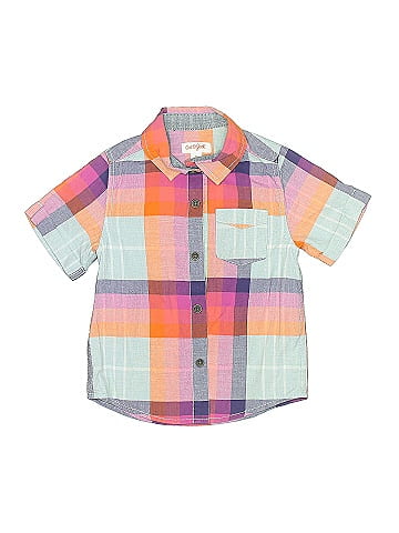 Cat & Jack Short Sleeve Button-Down Shirt (view 1)