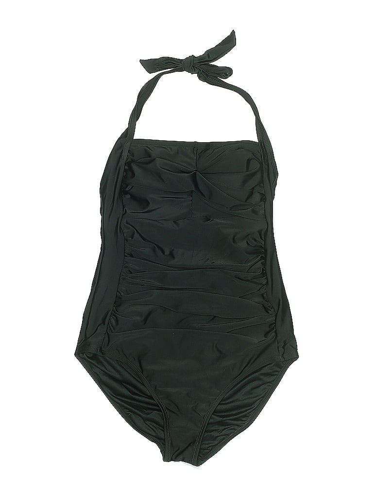 Assorted Brands One Piece Swimsuit In Black