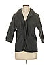 Zilla Gray 3/4 Sleeve Button-Down Shirt Size 4 - photo 1
