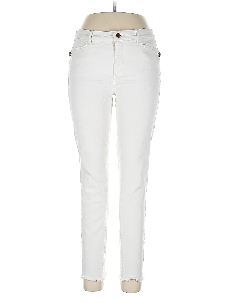 Pre-owned Ann Taylor Jeans In White