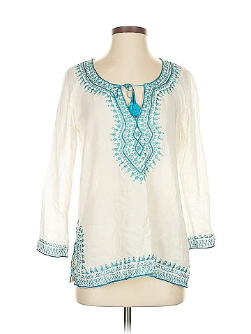 Calypso St. Barth 3/4 Sleeve Blouse (view 1)