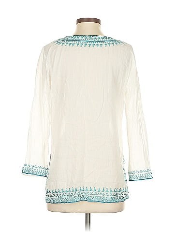 Calypso St. Barth 3/4 Sleeve Blouse (view 2)