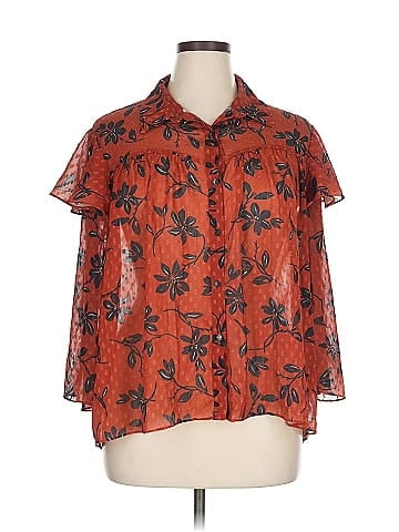 Eri + Ali Short Sleeve Blouse (view 1)