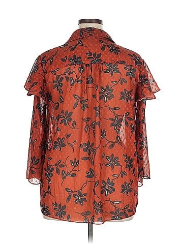 Eri + Ali Short Sleeve Blouse (view 2)