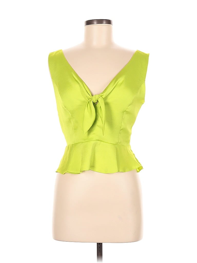 GIANNI BINI Pre-owned Sleeveless Blouse In Green