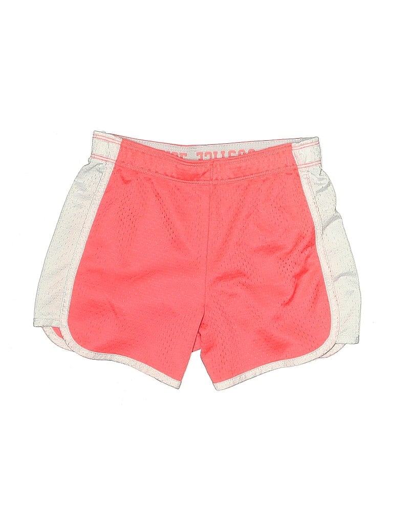 Pre-owned Justice Kids' Athletic Shorts In Orange