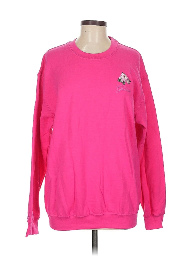 Pre-owned Assorted Brands Sweatshirt In Pink