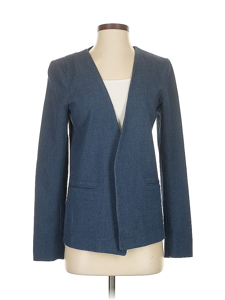 Click to view more detailed imagery on our partner's website Pre-owned Adrienne Vittadini Blazer Jacket In Blue