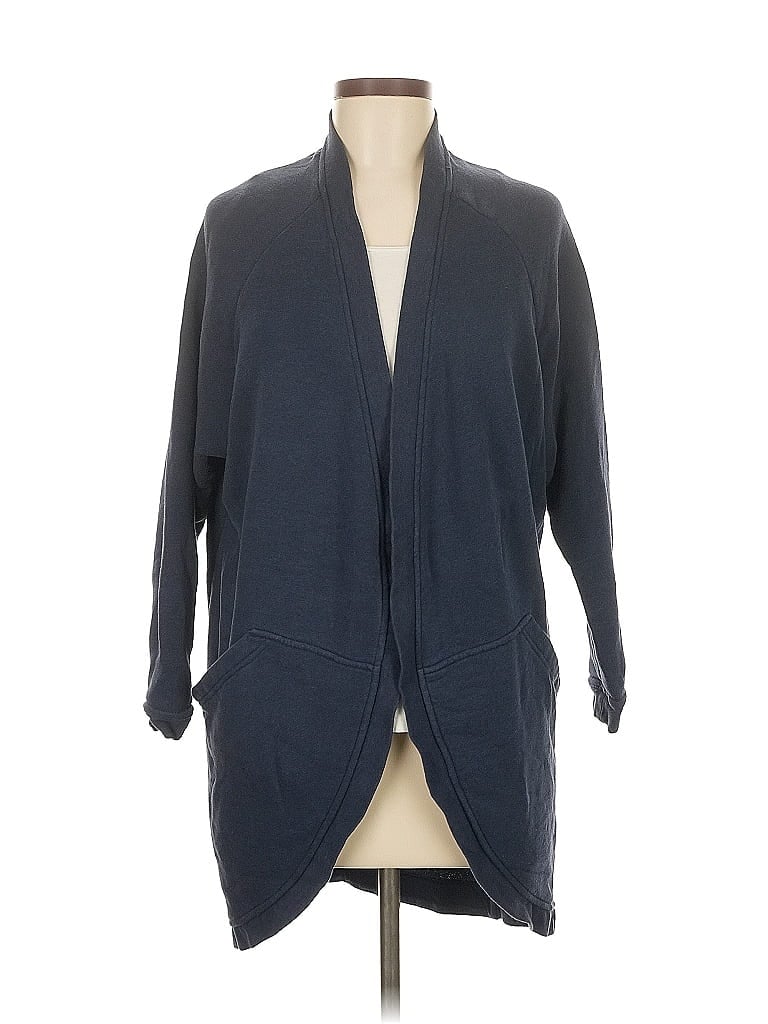 Pre-owned Nike Cardigan Sweater In Blue