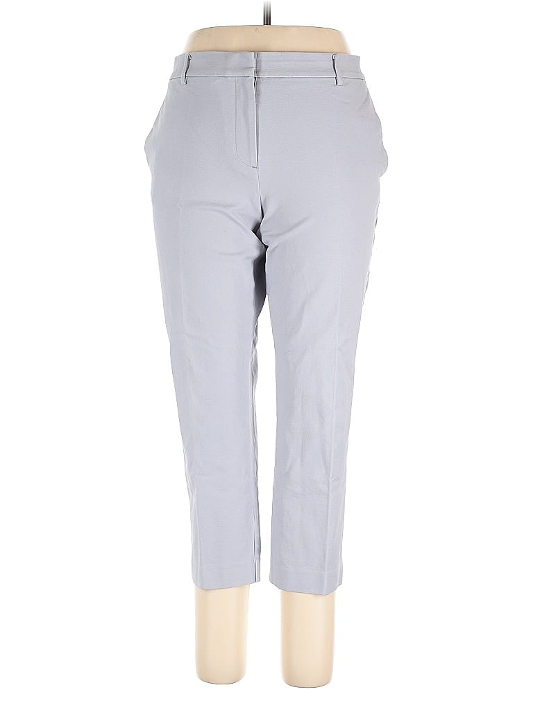 Pre-owned Ann Taylor Casual Pants In Gray