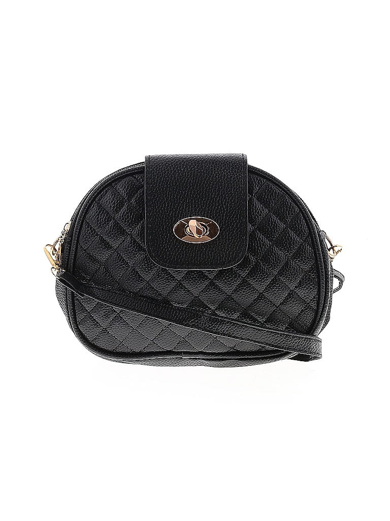 Pre-owned Unbranded Crossbody Bag In Black