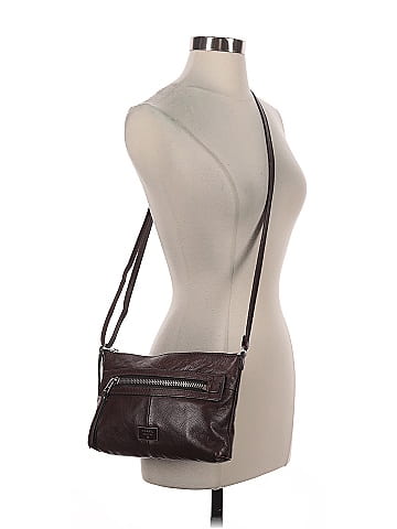 Fossil Leather Crossbody Bag (view 2)