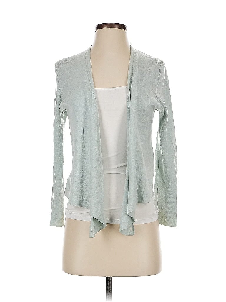 Pre-owned Nic + Zoe Cardigan Sweater In Blue