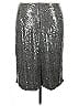 Hayden 100% Polyester Metallic Silver Formal Skirt Size 3X - photo 2