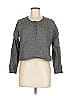 Something Navy Gray Pullover Sweater Size M - photo 1
