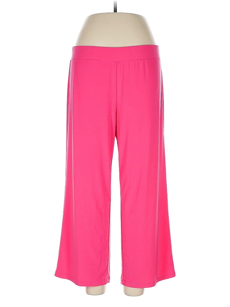 Pre-owned Dennis By Dennis Basso Active Pants In Pink