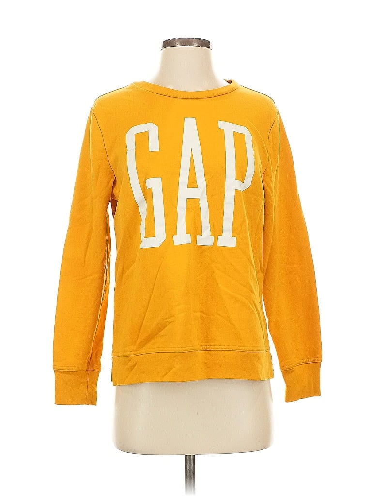 Pre-owned Gap Sweatshirt In Yellow