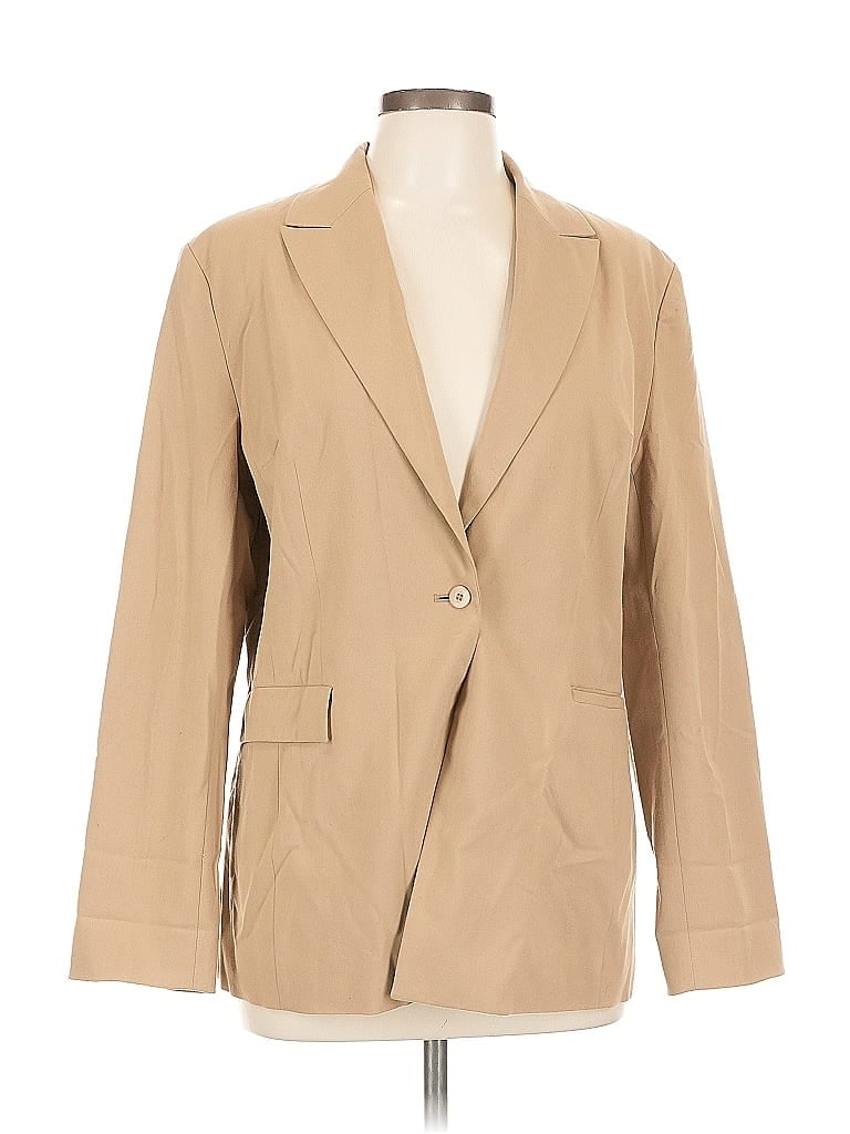 Pre-owned The Limited Blazer Jacket In Brown