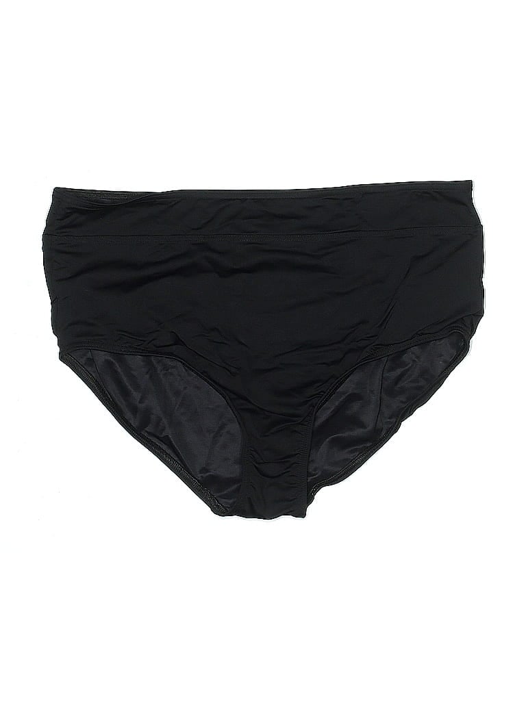 Click to view more detailed imagery on our partner's website Pre-owned Lands' End Swimsuit Bottoms In Black
