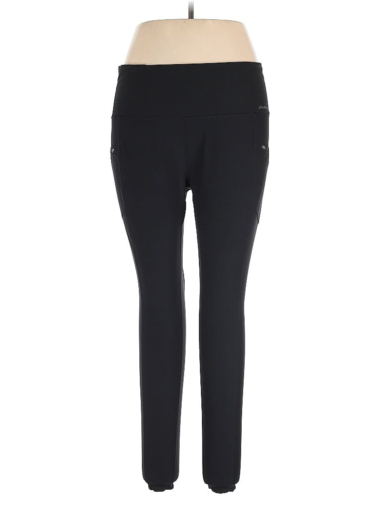 Pre-owned Eddie Bauer Active Pants In Black