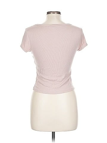 Pink Rose Short Sleeve T-Shirt (view 2)