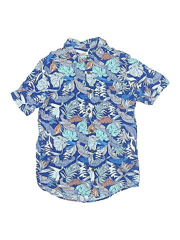 Cat & Jack Short Sleeve Button-Down Shirt (view 1)