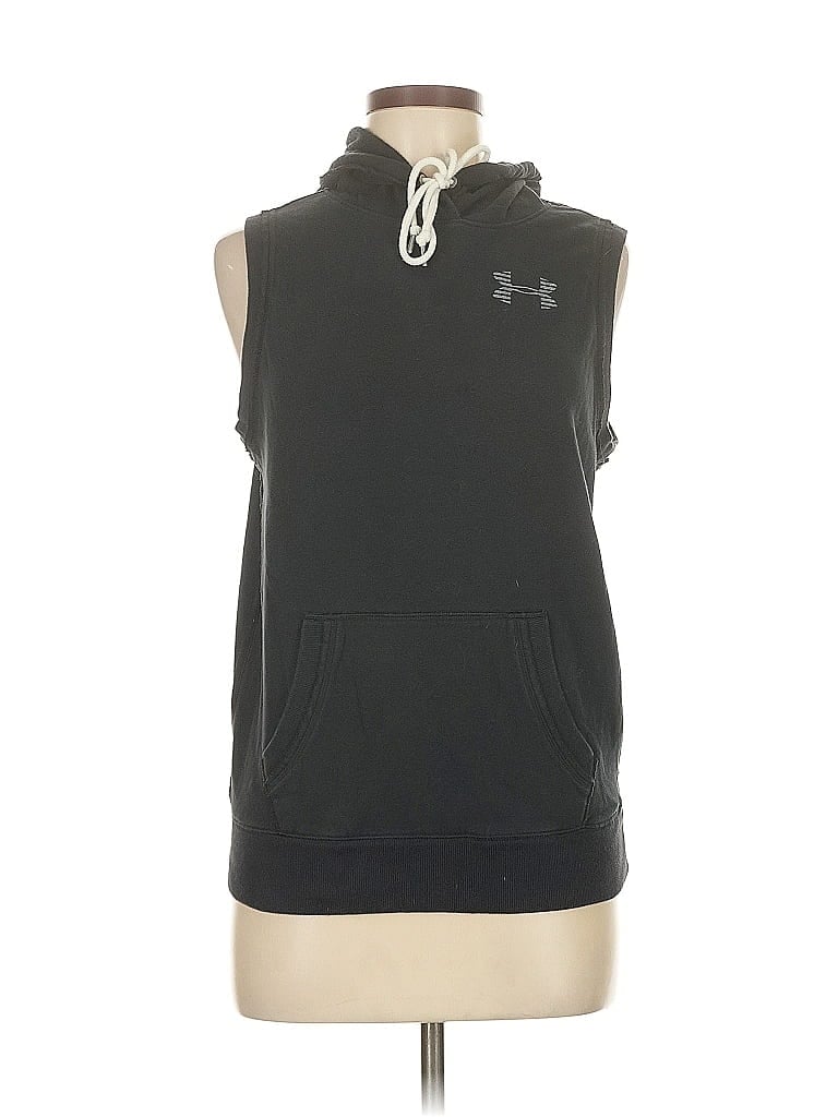Click to view more detailed imagery on our partner's website Pre-owned Under Armour Sweater Vest In Black