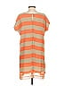 BCBGeneration 100% Polyester Stripes Orange Casual Dress Size S - photo 2