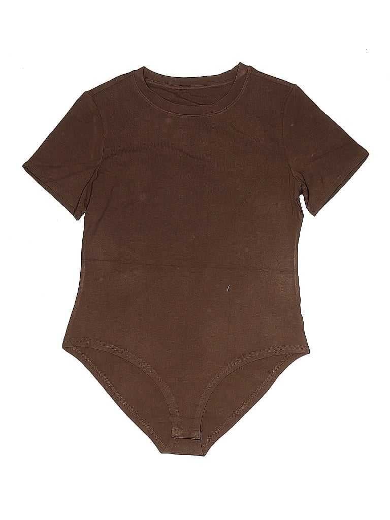 Pre-owned Unbranded Bodysuit In Brown