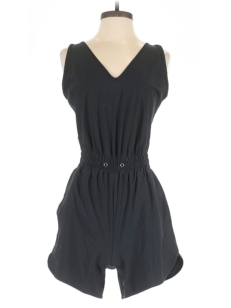 Pre-owned Abercrombie & Fitch Romper In Black