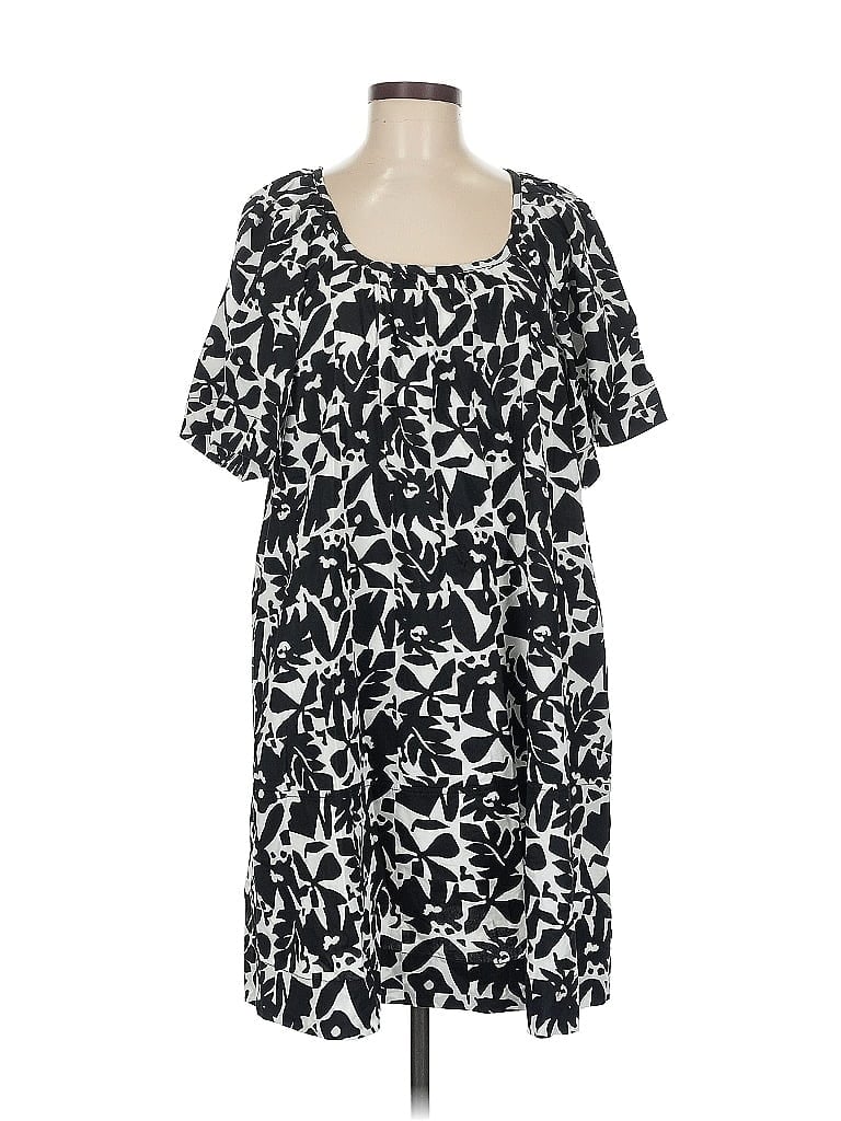 Pre-owned Free Assembly Casual Dress In Black