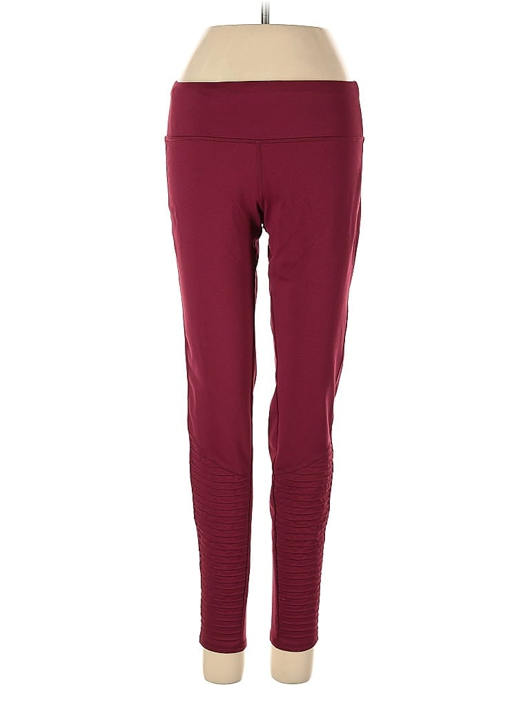 Pre-owned Threads 4 Thought Active Pants In Burgundy