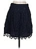 J.Crew 100% Polyester Blue Black Formal Skirt Size 00 - photo 2