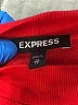 Express Solid Stripes Red Bodysuit Size XS - photo 3