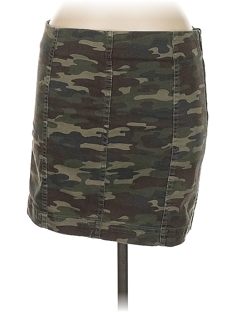 Pre-owned Free People Casual Skirt In Green