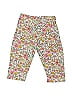 Rare Too Floral White Pink Casual Pants Size 6-9 mo - photo 2