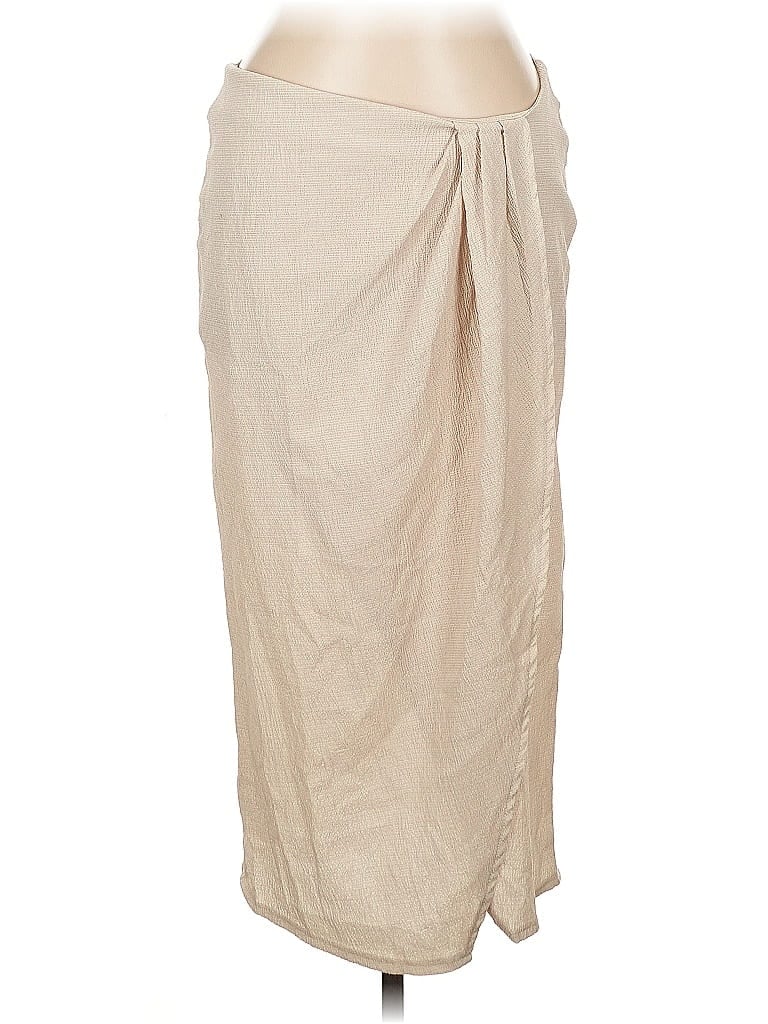 Pre-owned H&m Casual Skirt In Brown