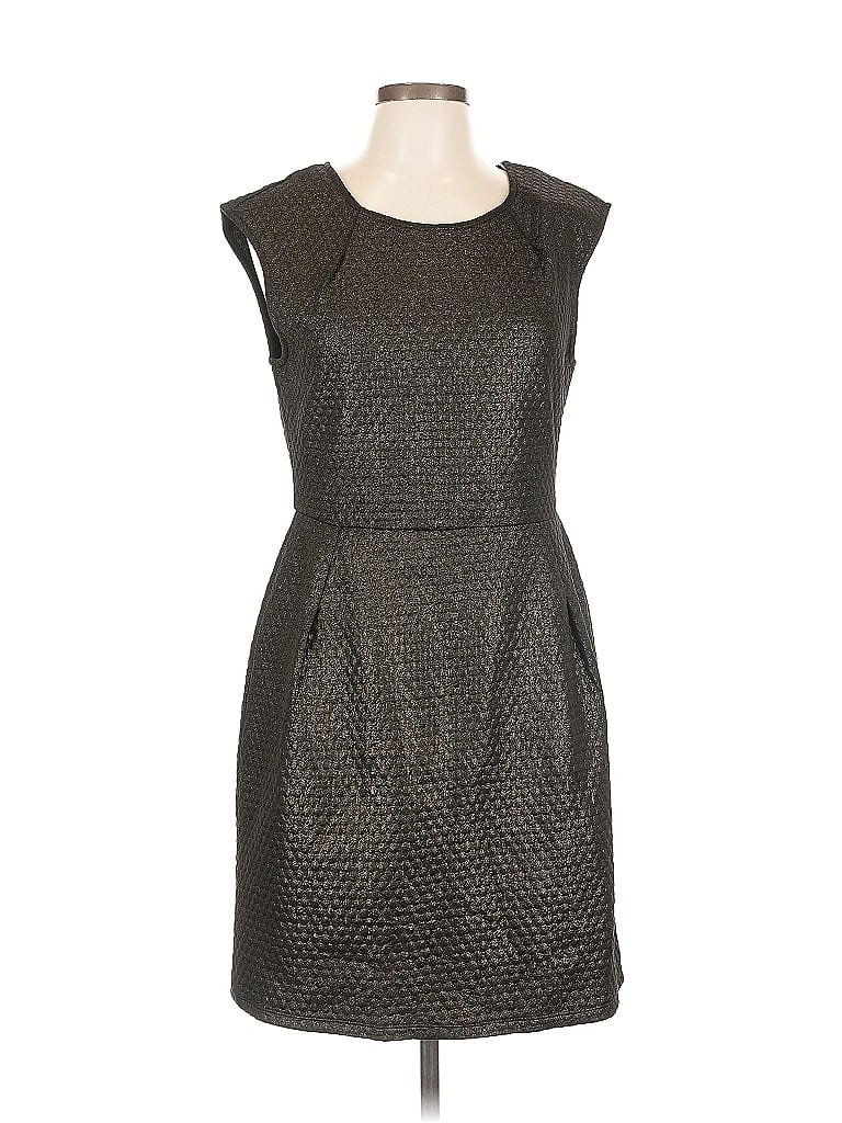 Pre-owned Collective Concepts Cocktail Dress In Gray
