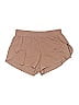Revival Solid Tan Brown Athletic Shorts Size M - photo 1