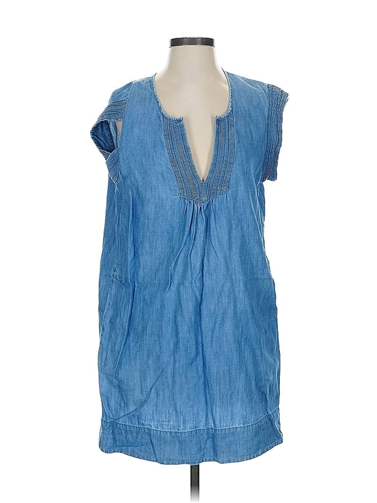 Pre-owned Soft Joie Casual Dress In Blue