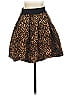 Zara Animal Print Brown Casual Skirt Size XS - photo 2