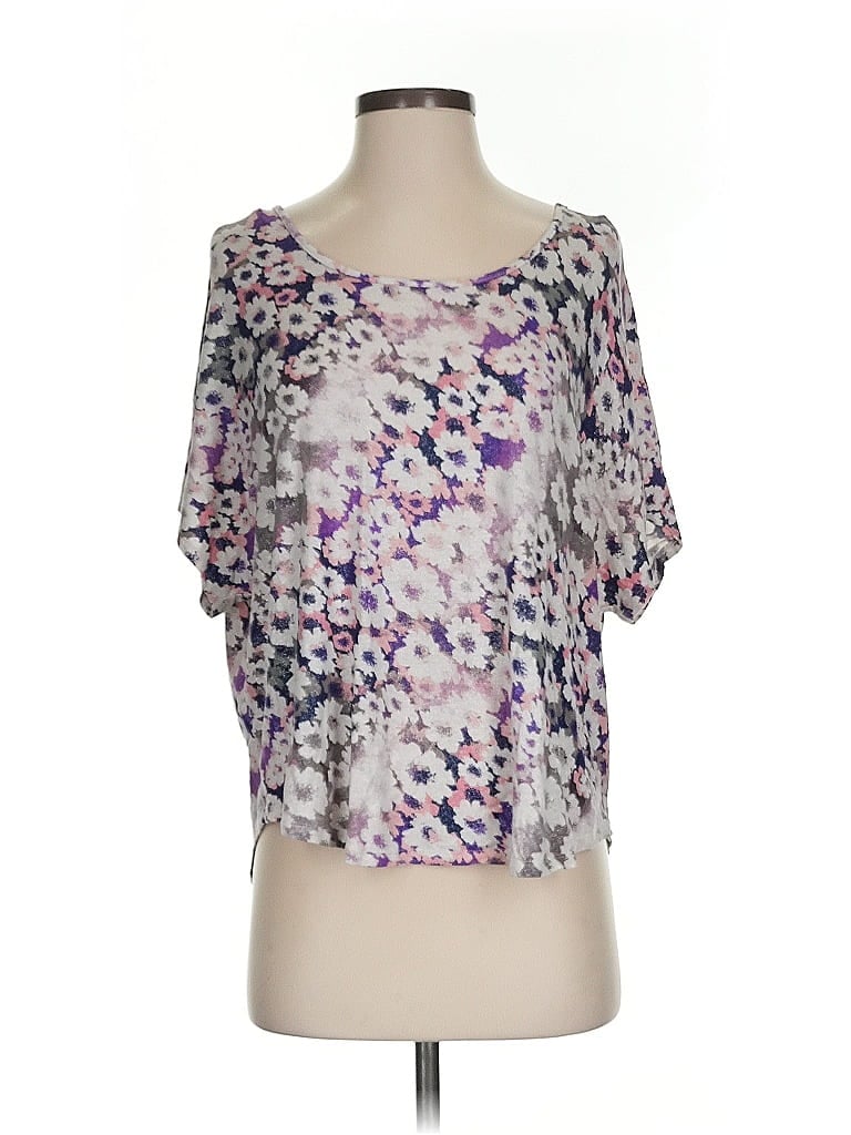 Pre-owned Juicy Couture Short Sleeve T-shirt In Purple