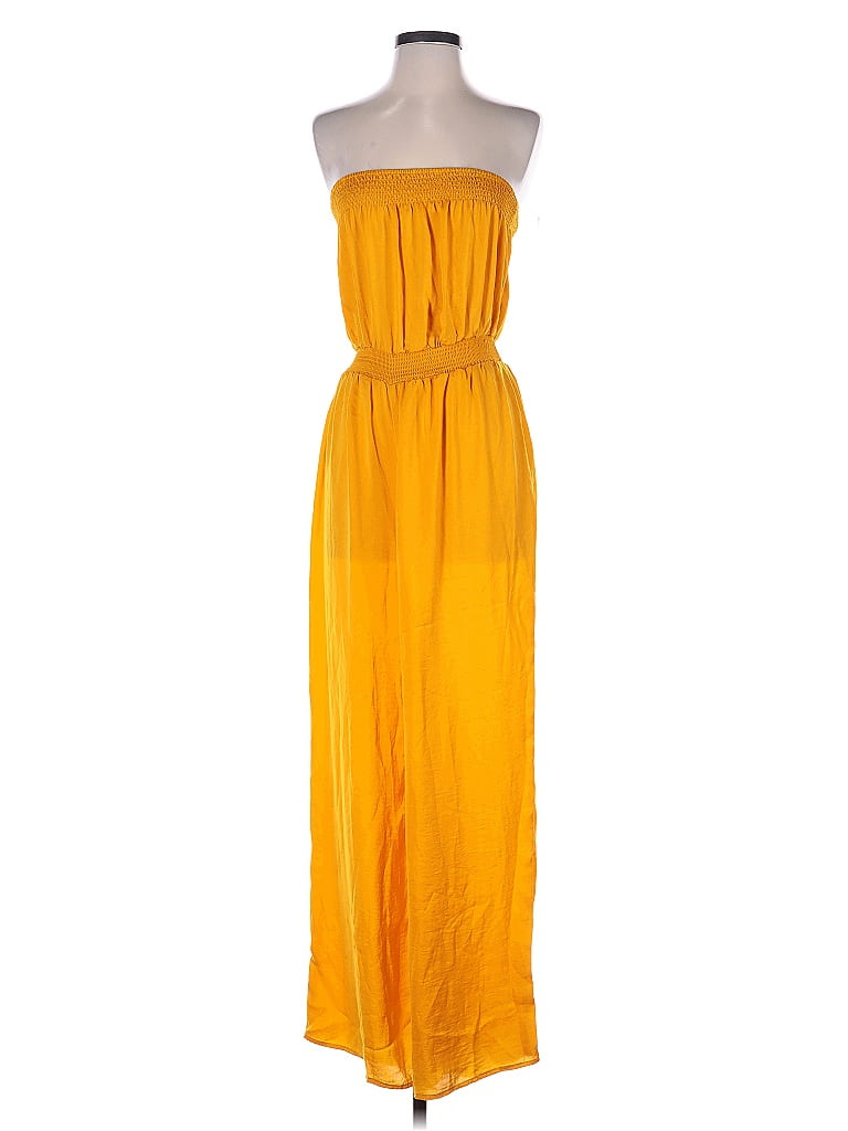 Click to view more detailed imagery on our partner's website Pre-owned Forever 21 Jumpsuit In Yellow